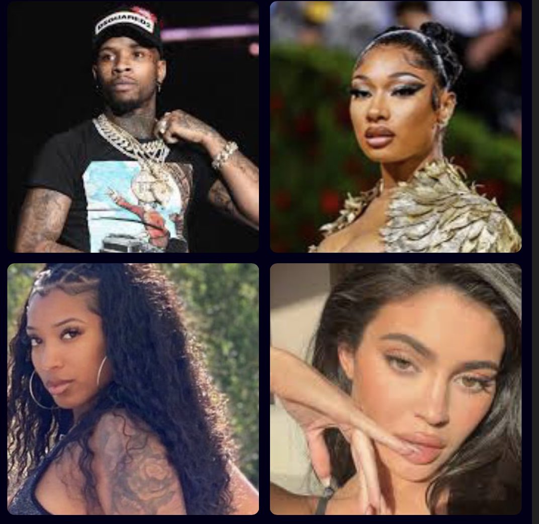 BlackTMZ1's tweet photo. Meg Thee Stallion was fckn with Tory Lanez… Meg found out he smashed her Best friend Kelsey…. Kelsey said “chill it is what it is.. Meg went to confront Tory while he was about to get 🐈 from Kylie… Kylie said “Take that n!gga sh!t outside.. Meg grabbed the gun & tried to shoot Kelsey.. Tory tried to grab the gun from Meg to save Kelsey life . Gun went off! Now Tory facing 13-20 ! 🫳🏾🎤