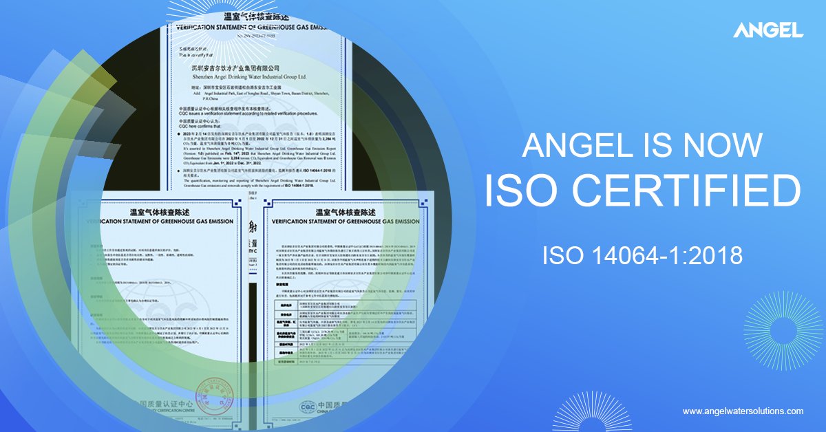 Angel is ISO certified! This certification is a testament to our unwavering commitment to sustainability and environmental responsibility. 👉angelwatersolutions.com/news/angel-rec…