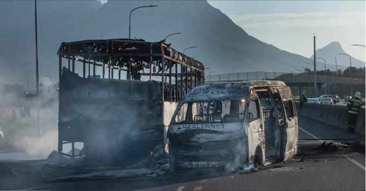 A_C_D_P's tweet photo. 𝗖𝗔𝗣𝗘 𝗧𝗢𝗪𝗡 𝗧𝗔𝗫𝗜 𝗦𝗧𝗥𝗜𝗞𝗘 𝗠𝗨𝗦𝗧 𝗘𝗡𝗗

The African Christian Democratic Party (ACDP) condemns the violence that has marred the Cape Town taxi strike, which started on Thursday and has left thousands of commuters stranded, several of them injured and at least two people killed. 

While the ACDP had hoped that talks between all stakeholders within this deadlock would resolve the challenges presented, we were saddened to realise that there unfortunately were no satisfactory and lasting solutions that resulted. We support all forms of intervention to stop the strike, including the court interdict already issued on behalf of Golden Arrow Bus Service and the possible interdict to be sought by the Western Cape government. Continuous, peaceful talks must be pursued by all the stakeholders to resolve the impasse. We agree, however, that this cannot take place amid the violence that is currently taking place. 

The ongoing strike is also affecting learning and teaching in schools, and loss of income due to absenteeism which might lead to loss of jobs. Community health centers, clinics and community day-care centers are not spared the wrath of the violence. 

We therefore call on all parties involved to do everything in their power to stop the ongoing violence amicably, including the torching of buses, taxis and private cars. 
Above all, law enforcement agencies must also deal with those taking advantage of this unfortunate situation. Swift arrests must be made, followed by successful conviction of the criminal elements. Both commuters and businesses must be protected against all forms of criminality. 

For more info:
Raymond Tlaeli
ACDP Spokesperson
082 577 9034