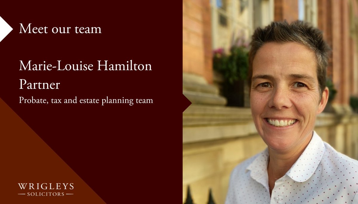 WrigleysFamBus's tweet photo. Our Managing Partner, Marie-Louise Hamilton leads our #familybusiness team & is highly regarded for her competence in protecting family wealth including #prenuptial & #postnuptial agreements. 'She is personable, diligent & enormously intelligent.' Chambers & Partners. #meetth ... https://t.co/K4k5hoIMYi