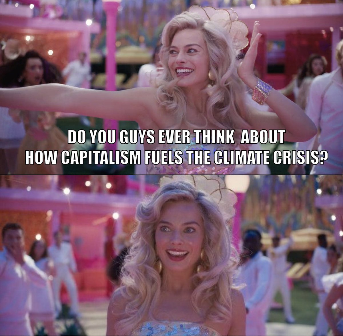 if the #ClimateJustice  movement had only 10% of the marketing budget of the #barbie movie, we had a chance to not ken-cel our future