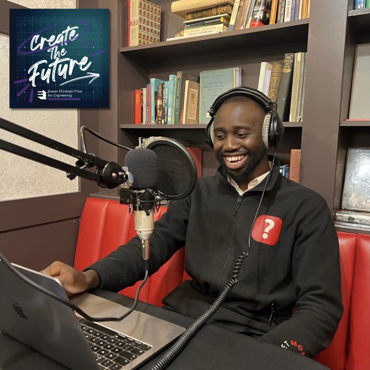 Guess who’s hosting an ENGINEERING PODCAST?! 👀🎙️🎉 I’ve joined the Queen Elizabeth Prize for Engineering to host the ‘Create the Future’ podcast alongside the legendary @RomaTheEngineer who’s a force to be reckoned with in the STEM space! 👏🏾 Let’s go! #TheKidFromPeckham