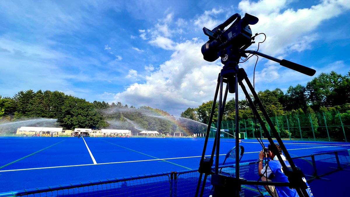 36年ぶりに全国高等学校総合体育大会インターハイは北海道で開催中です！！
全国から最強の高校性達が集まっています。

私は3日間ホッケー🏑試合の
インターハイTV配信カメラマンをやらせていただいて感謝しています。
感動しました🥹

丹生高校おめでとう御座います🥳🎊
#インターハイ　#ホッケー