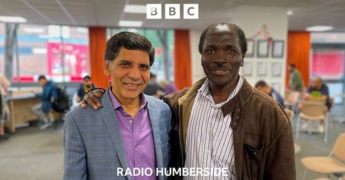 WelcomeHouseHEY's tweet photo. Listen to Bashir talking about Welcome House on @RadioHumberside 

https://t.co/u7TmcPVore https://t.co/TYgPL61tkh