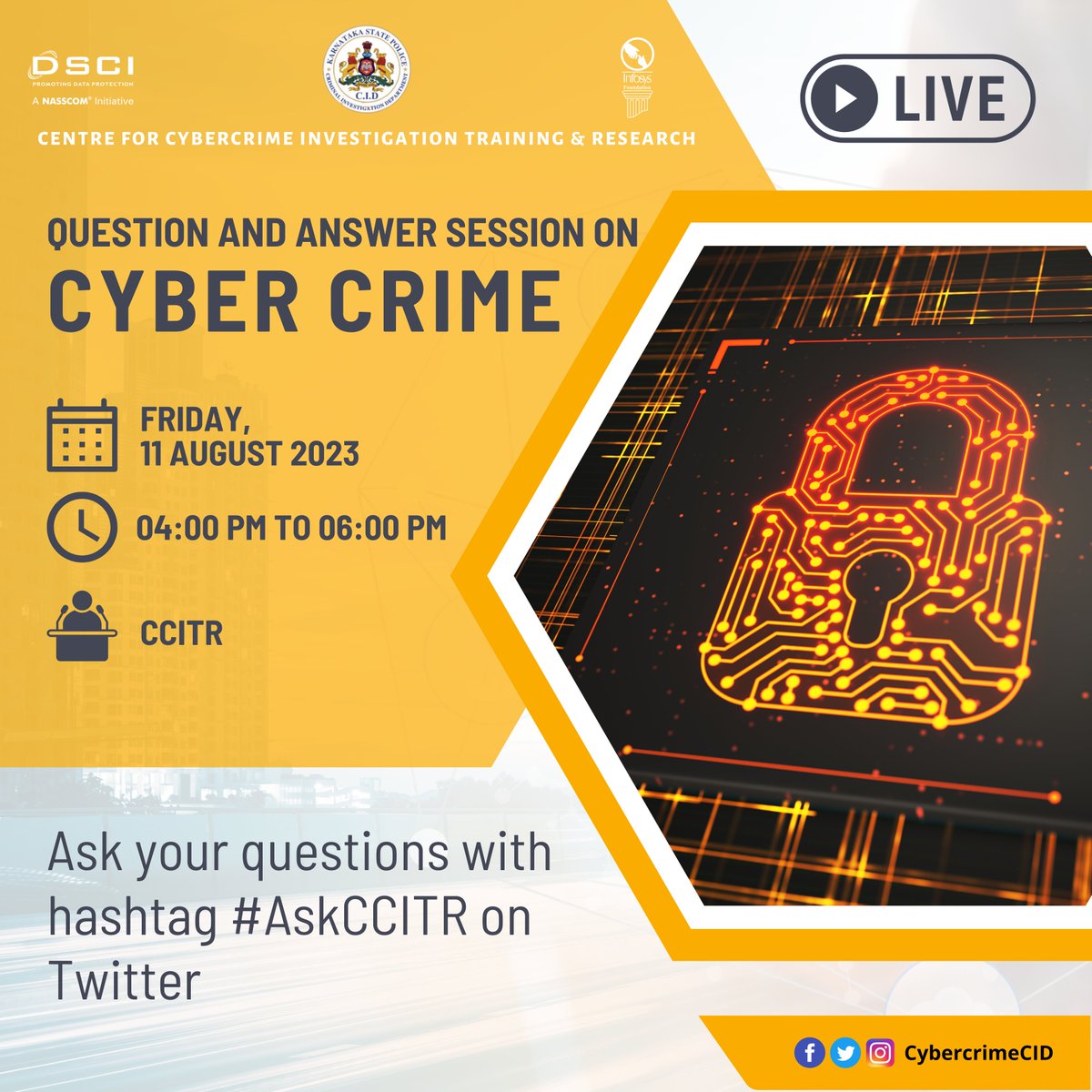 Cybercrime CID ಸೈಬರ್ ಕ್ರೈಮ್ ಸಿಐಡಿ tweet media
