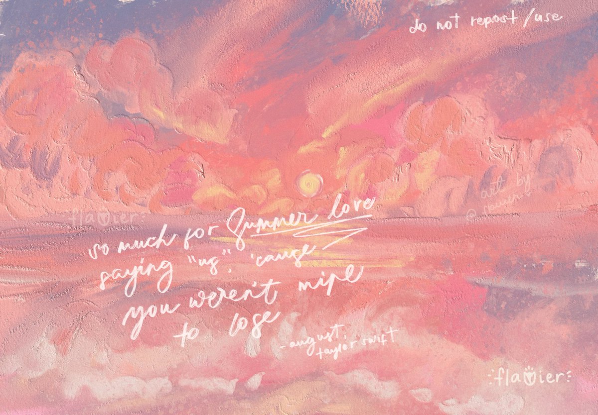 floweirhue's tweet photo. — august by taylor swift 

#artph #TaylorSwift https://t.co/M5uN4o6Q6j