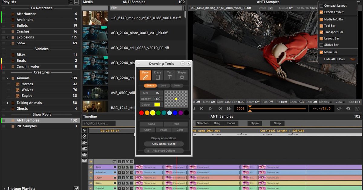 .<a href="/EpicGames/">Epic Games Store</a> and <a href="/ahead_io/">AHEAD.IO</a> have unveiled the official open-source Windows version of xSTUDIO, <a href="/dneg/">DNEG</a>'s media playback and review application.

Learn more and download the code: 80.lv/articles/dneg-…

#github #opensource #epicgames #aheadio #dneg #xstudio #vfx #filmmaking