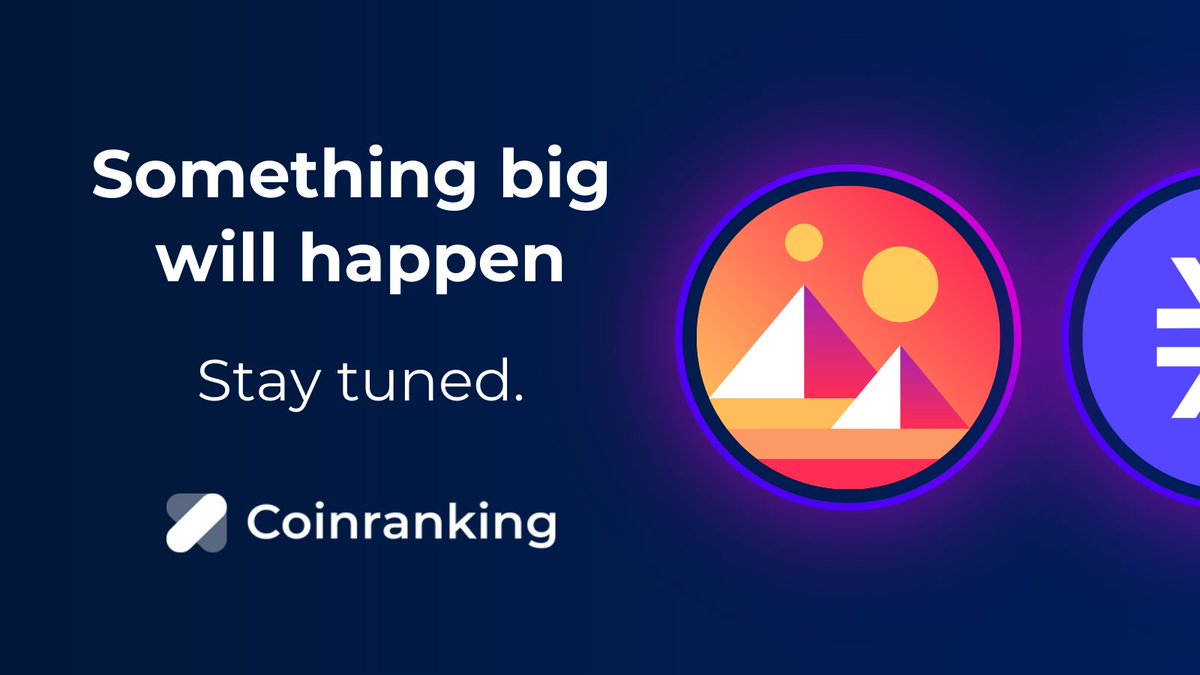 coinranking's tweet image. #NewFeatureAlert #Crypto