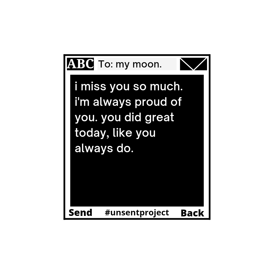 ͏͏͏͏͏͏   
   
SUBMISSION 230  ✎    
The Unsent Project RP      

For you, my moon.
͏͏͏͏͏͏ ͏͏͏͏͏͏   
͏͏͏͏͏͏