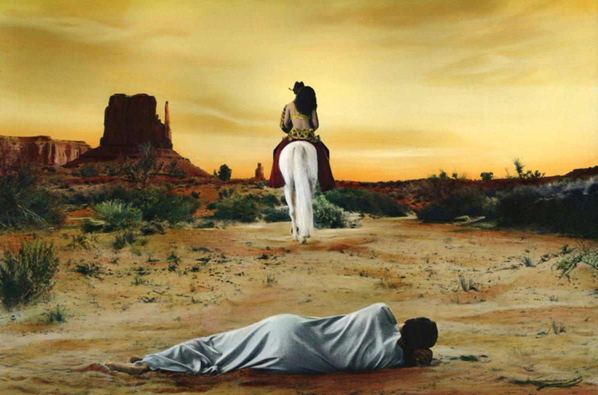 opancaro's tweet image. Youssef Nabil, I Saved My Belly Dancer #XXV, 2015