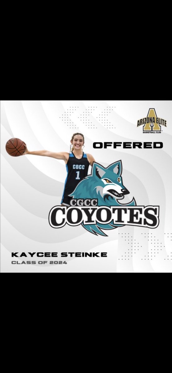 kaycee4steinke's tweet photo. Thank you so much to @CoyoteWBB staff and especially Coach Z for offering me a full scholarship to attend and play next year! I am so thankful for this opportunity and our relationship! https://t.co/aCJy21ml72