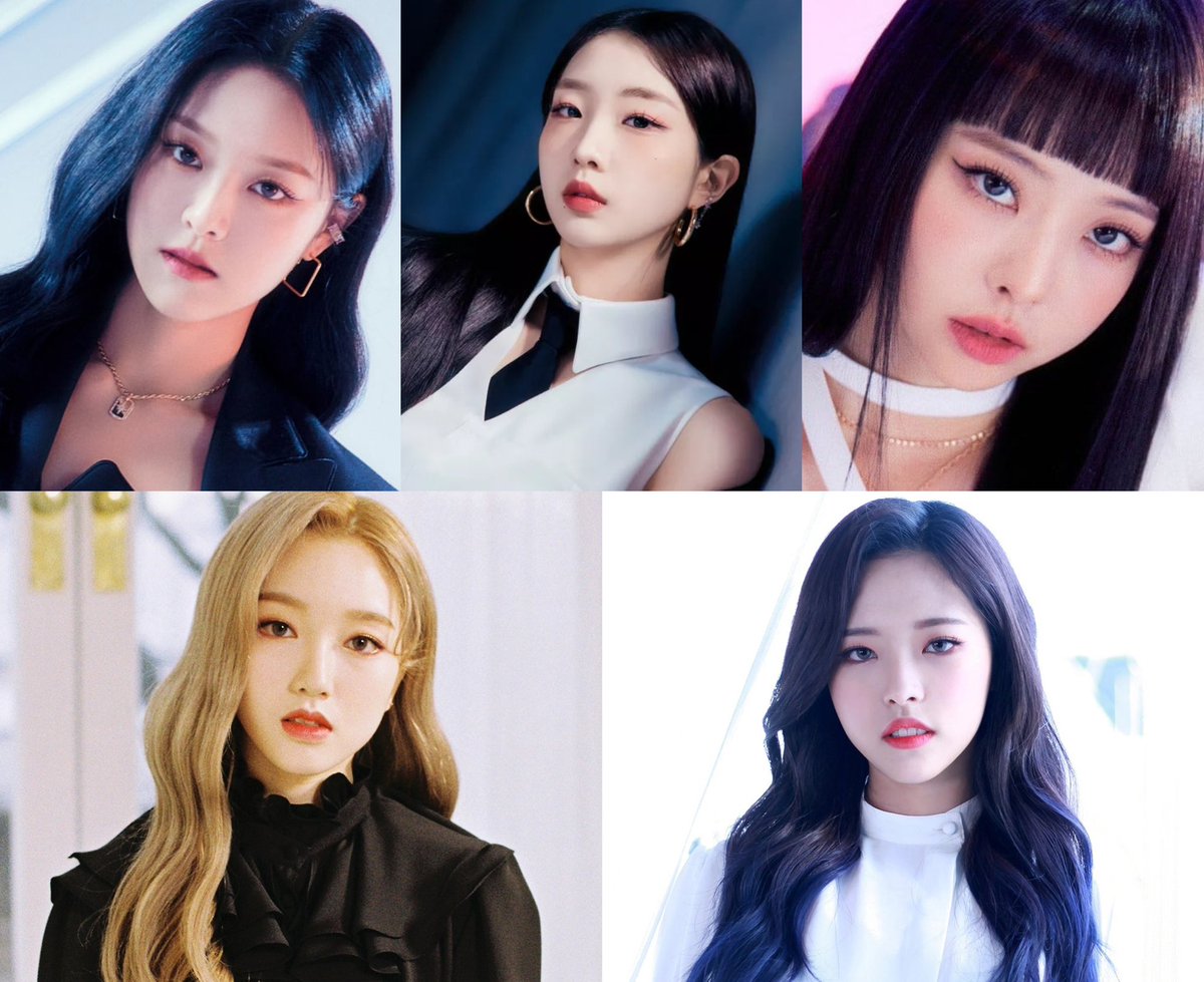 Former LOONA members HyunJin, YeoJin, ViVi, Go Won, and HyeJu have