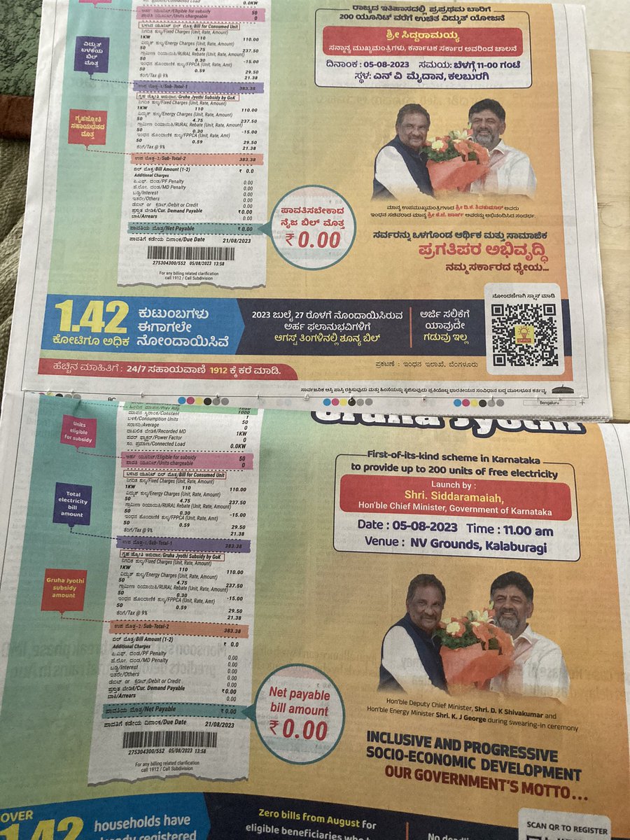 yogeeshgp's tweet photo. This Govt ads mania should end!

@siddaramaiah @DKShivakumar @PriyankKharge https://t.co/rgz4fWE7jm