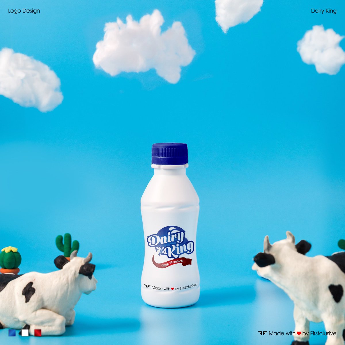 Firstclusive's tweet photo. Logo Designed for Dairy King! 🐄
📞 To Sketch your Brand’s Signature into an Iconic Logo, connect with us via Call or WhatsApp: +91-9885925529.
#Logo #LogoDesign #DairyKing #DairyFarm #MilkLogo #FarmLogo #DairyLogo #DKLogo #CreativeLogo #Firstclusive #FirstclusiveTechnologies https://t.co/03DY1rqcn7