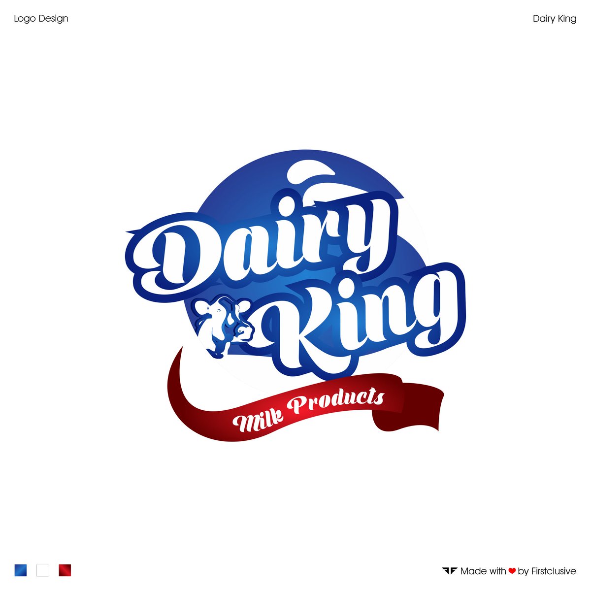 Firstclusive's tweet photo. Logo Designed for Dairy King! 🐄
📞 To Sketch your Brand’s Signature into an Iconic Logo, connect with us via Call or WhatsApp: +91-9885925529.
#Logo #LogoDesign #DairyKing #DairyFarm #MilkLogo #FarmLogo #DairyLogo #DKLogo #CreativeLogo #Firstclusive #FirstclusiveTechnologies https://t.co/03DY1rqcn7