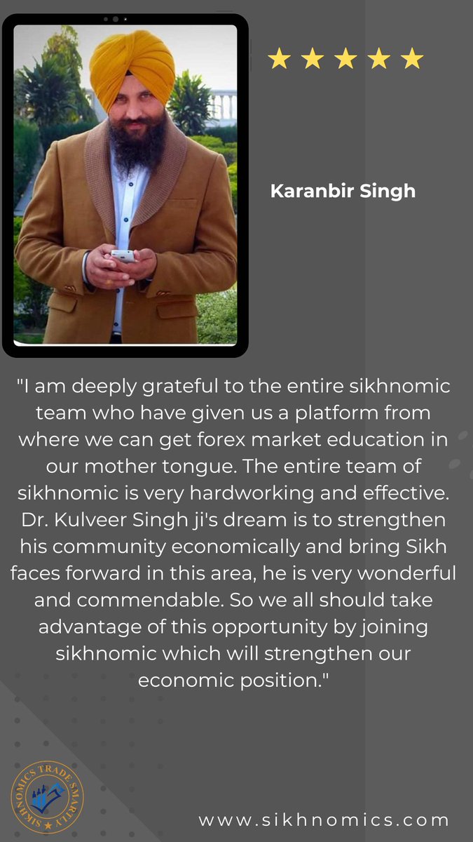 sikhnomics's tweet photo. Join us : Website https://t.co/nNldpRevxm
Discord : https://t.co/J1eDlPqhyv
Email: support@sikhnomics.com #Sikhnomics #ForexEducation #GoldTrading #LiveTrading #Trading #sikhnomicsAcademy #TradingInstitute #LearnStocks #WomenEmpowerment #ChandigarhTrading #OnlineTrading https://t.co/KKtmwy9RS4