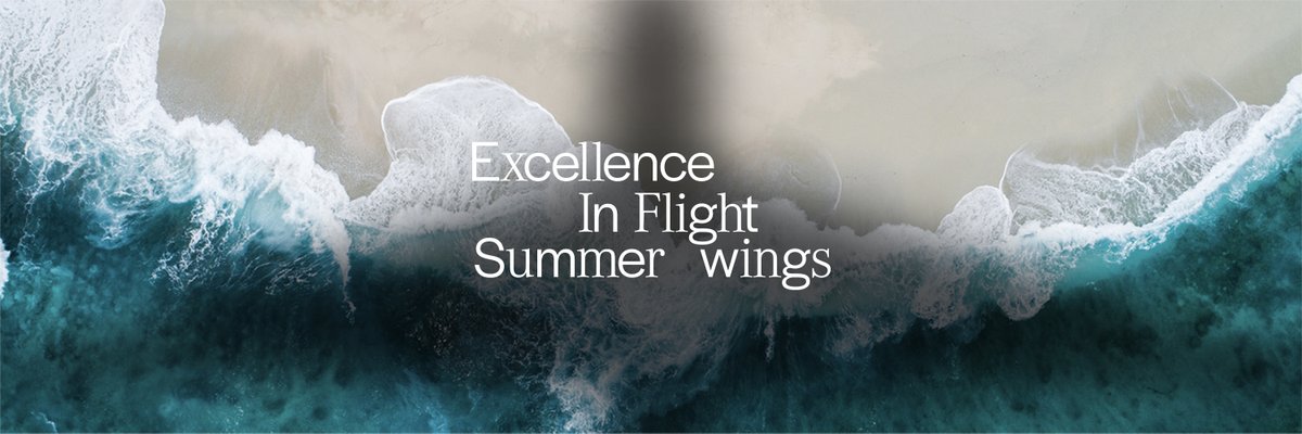 KoreanAir's tweet photo. 하늘 위의 완벽함, 대한항공 공식 계정입니다.
미래를 향해 도약하는 대한항공의 새로운 이야기를 시작합니다.
Excellence in Flight, Summer wings
#대한항공 #KoreanAir #ExcellenceinFlight https://t.co/IRcb0ibEoK