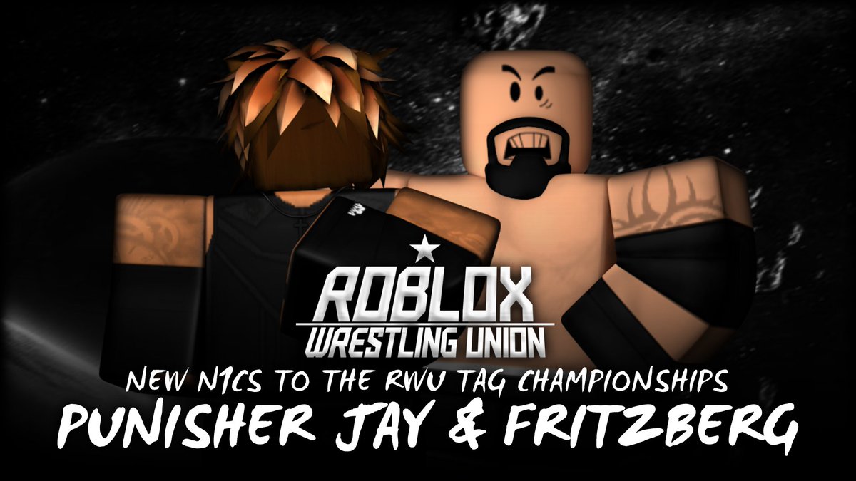 RWUROBLOX's tweet photo. Last night at @LWA2023, the next challengers to the RWU Tag Team Championships have been decided.

@PunisherJayy &amp; @12chopz are the NEW N1Cs to the RWU Tag Team titles and will fight for the titles at RWU Tropical Combat! #RWUTropicalCombat https://t.co/kgOy6yy8Ij