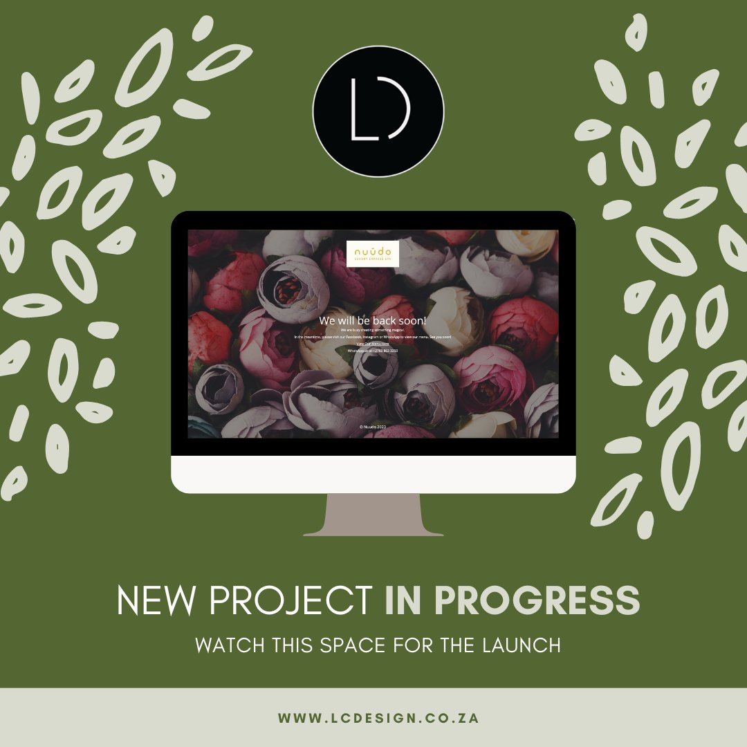 LCDesign10's tweet image. ∙∙New Project ✨∙∙

Our latest website project is for Nuudo Luxury Express Spa! Watch this space for the big reveal 🤓
Not online yet? Let us help 👉 lcdesign.co.za

#lcdesign #lcdesignsa #tellingyourstoryvisually #design #web