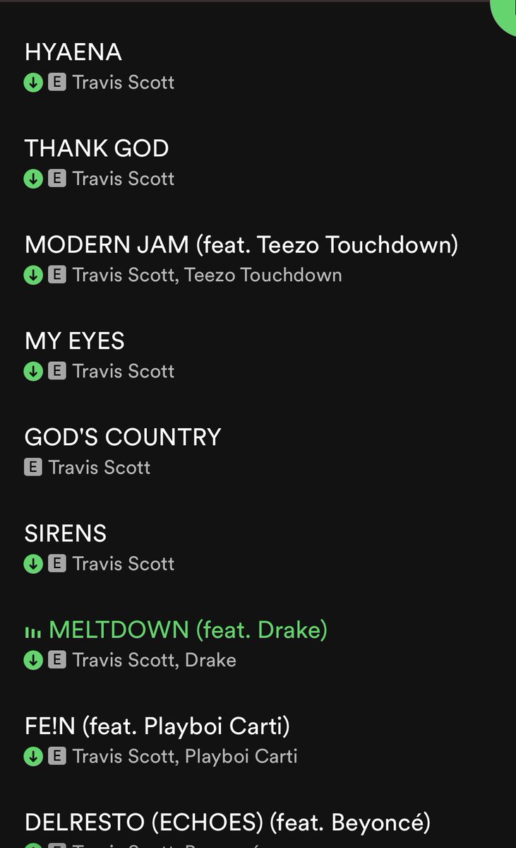 nfr_podcast's tweet photo. Travis Scott’s 'UTOPIA' now no longer has hidden features https://t.co/epDX6qzfhi