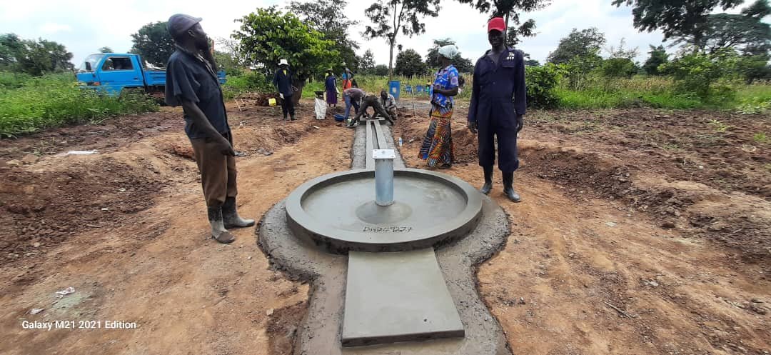 DivineAIDUg's tweet photo. "Exciting news! 🎉 we had a successful drilling and casting of our well! in imaki Olwenyo Big thanks to our Partners @TheRyansWell  and the incredible team for their hard work and dedication.  
#DrillingSuccess #WellCasting #Teamwork #Sustainability" #HappyNewMonth #divineaid https://t.co/Sbd2G66mjA