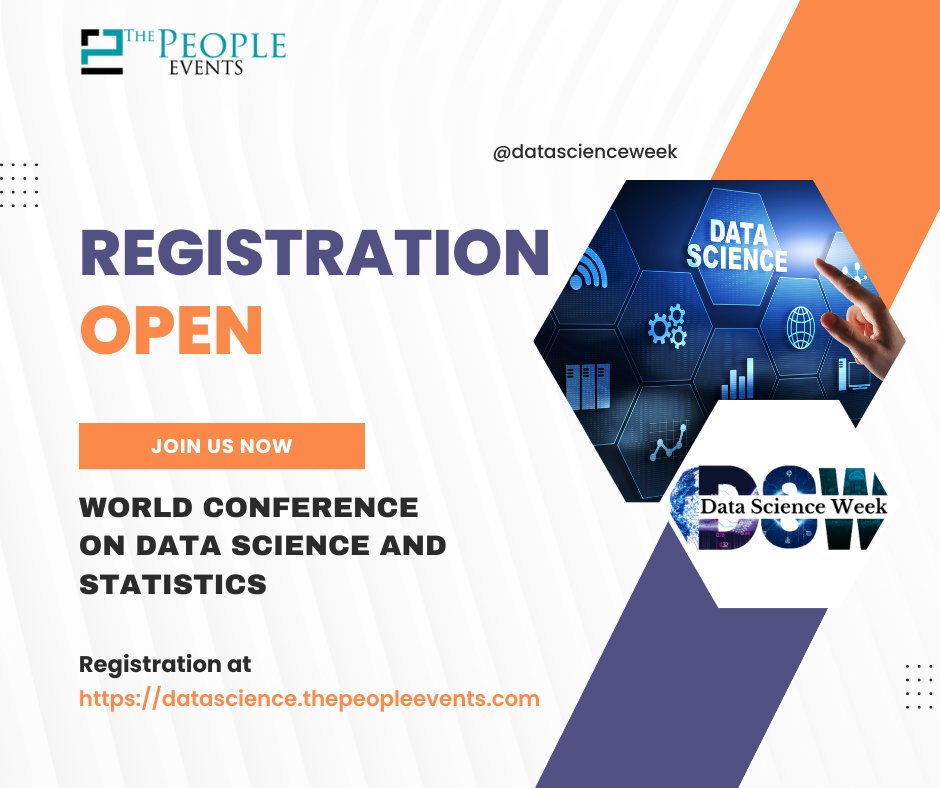 datasci_week's tweet image. Join us for Data Science Week🌍📊
Don&apos;t miss this incredible opportunity! Registration is now open! 🎟️
Secure your spot and dive into the world of data-driven insights! 📚💡
datascience.thepeopleevents.com/register
#DataScienceWeek #DataScience #JoinUsNow #RegisterToday #Analytics #ChatGPT #AI