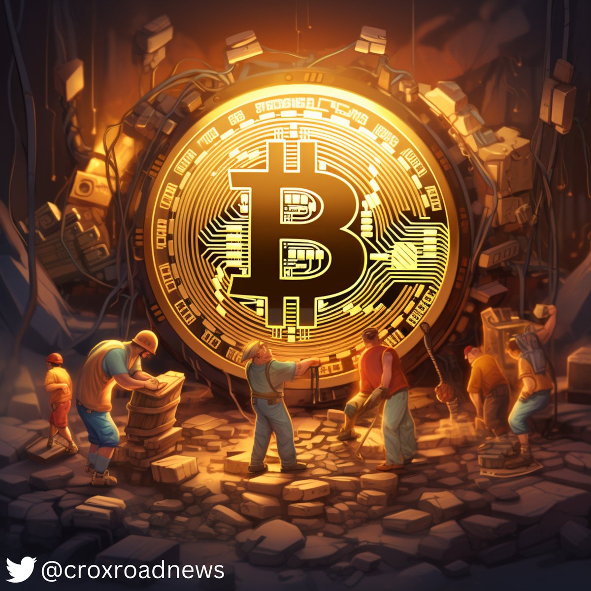 💎 ⛏ #Bitcoin mining is superior technology than #Gold nining