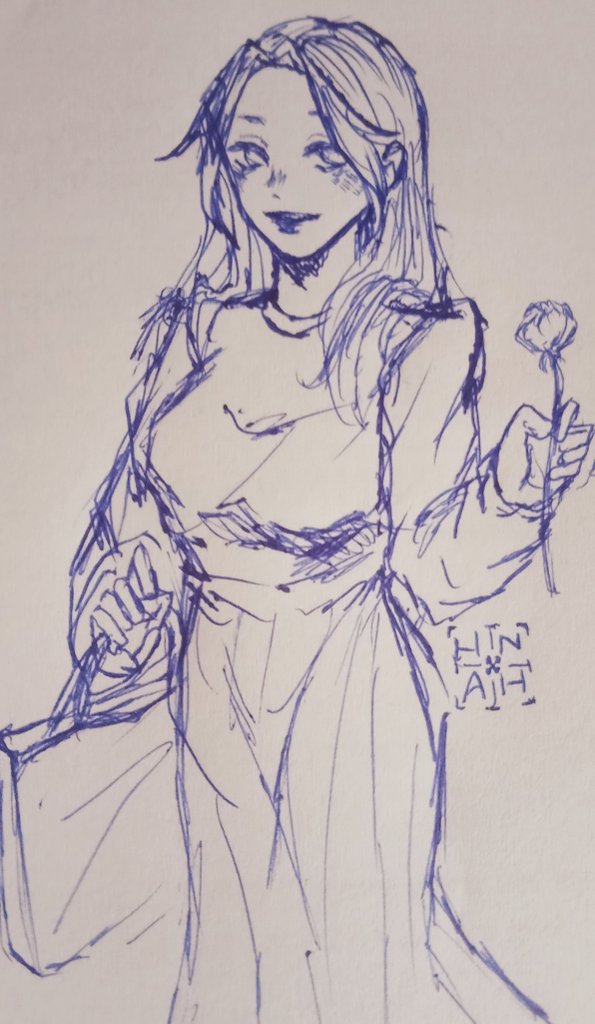 Aoi_Russhava's tweet photo. early autumn sketch🍂🍁🍁
#sketchart 
#sketch https://t.co/NnUsppggq9