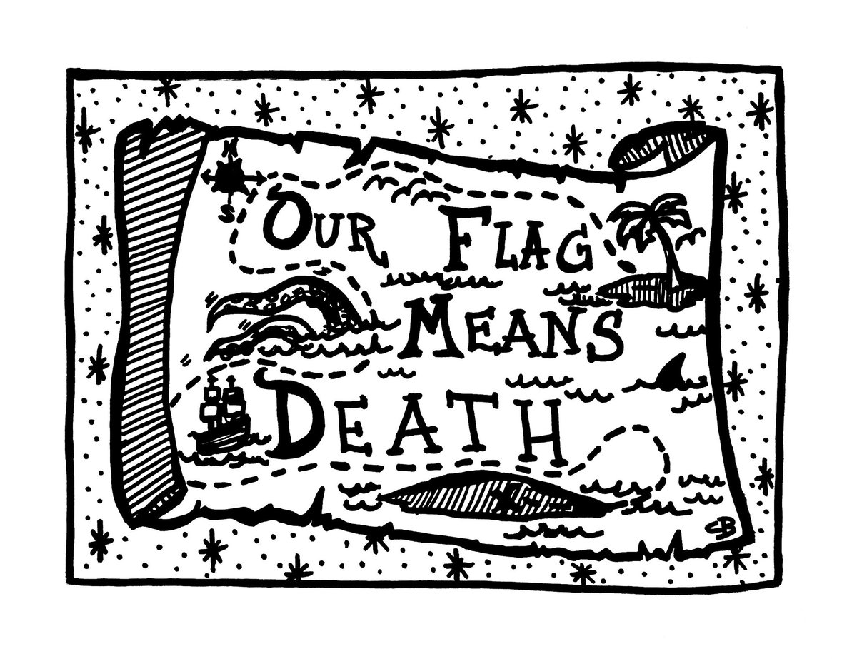 Day 31: Title Card

#ididit #asacrew #ofmd #ofmdart #ourflagmeansdeath #penandink #dailydoodle #dailydrawing