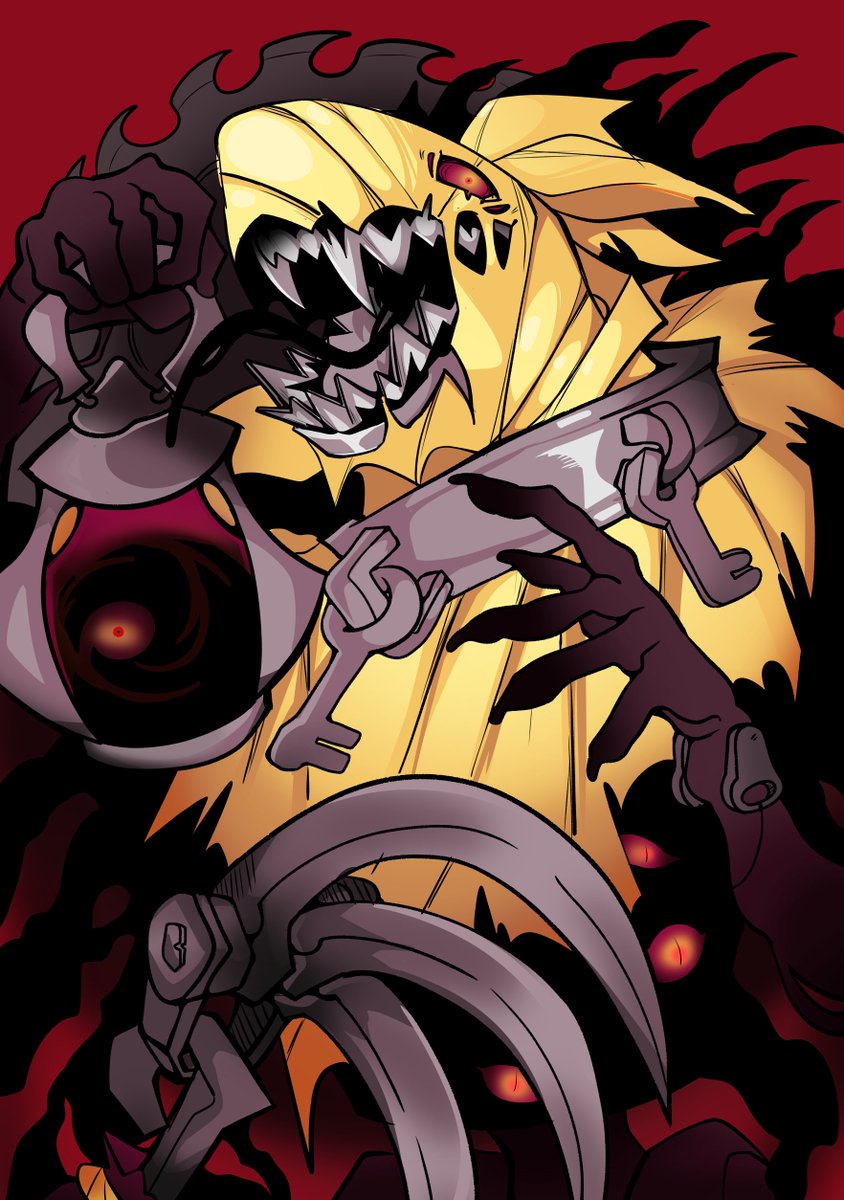 MeaowoOwo's tweet image. #Fiddlesticks #LeagueOfLegendsFanArt 
 Nyahuuuw