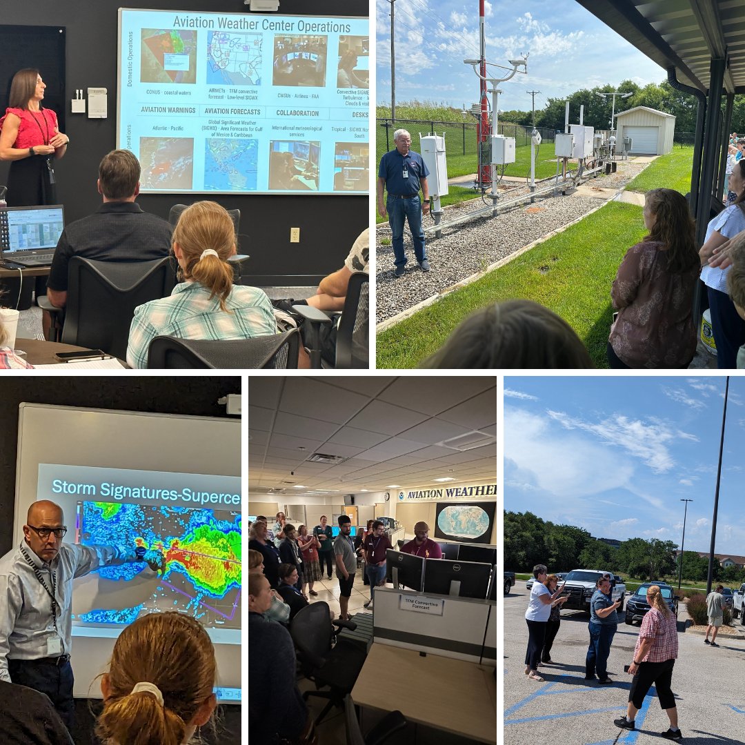 AMSeducation's tweet photo. We had a fantastic week with the awesome #projectatmosphere participants! A huge thanks to our presenters for making this a great week!
@NWSAWC @NWSNHC @WX_Bailey @josephkerski @NWSSPC @GLOBEProgram @DougKlucker @windbarb @NOAAClimate @NOAAeducation
#NWSSpace #PD #teachers https://t.co/NhaxS442DM