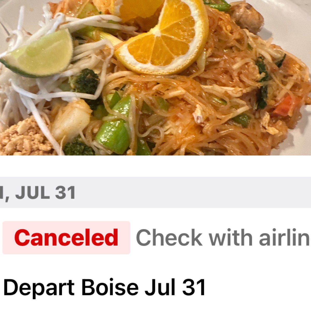 ChannelPR's tweet image. Won’t be making it to #ChannelCon… so making the best of Boise! 

I feel like a combo of @rwang0 posting food and @Tiffani_Bova with spice level 3. 😘

Thank you to @PalazzoVegas for the exceptional customer care. #CX