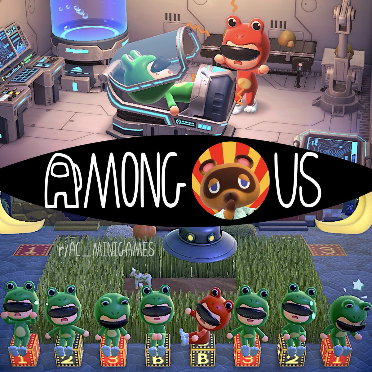 CarnivalChrish's tweet photo. Play Among Us this Friday, reserve your spot now! 
https://t.co/GMZQkPA235
#animalcrossing #AnimalCrossingNewHorizions #AnimalCrossingDesigns #acnh #acnhinspo #ACNHDesigns #acnhcommunity #minigame #NintendoSwitch #Nintendo #NintendoSwitchOnline https://t.co/BRu33zJghy