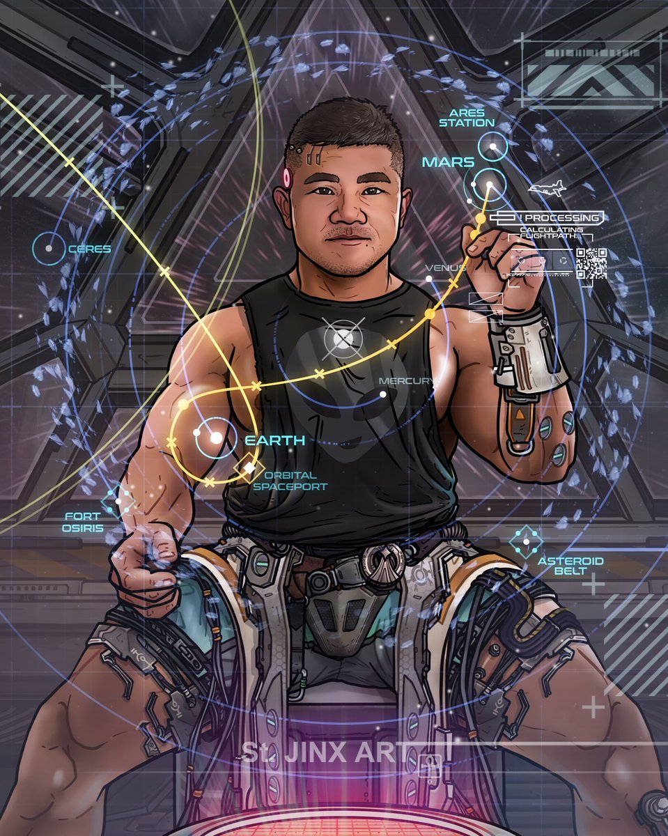 Stjinxart's tweet photo. The Navigator 👨‍✈️ https://t.co/dozF6RH4nb