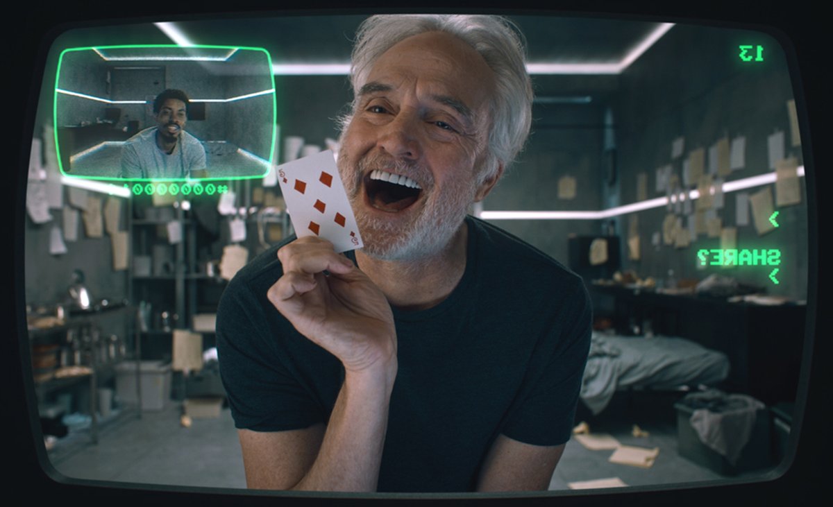 Cinequest's tweet photo. In a world where your ability to entertain is the only currency…and THAT determines your worth.

On SAT, AUG 19 and MON, AUG 21, see “SHARE?”—a new sci-fi movie starring Melvin Gregg, Bradley Whitford, Alice Braga, and Danielle Campbel.

INFO &amp; TICKETS https://t.co/WVQ2cSCcfv https://t.co/93frNWumti