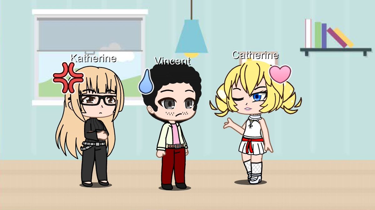TFloydsmith's tweet photo. I created Catherine, Vincent, and Katherine.. in Gacha. https://t.co/GmOUW8KUUx