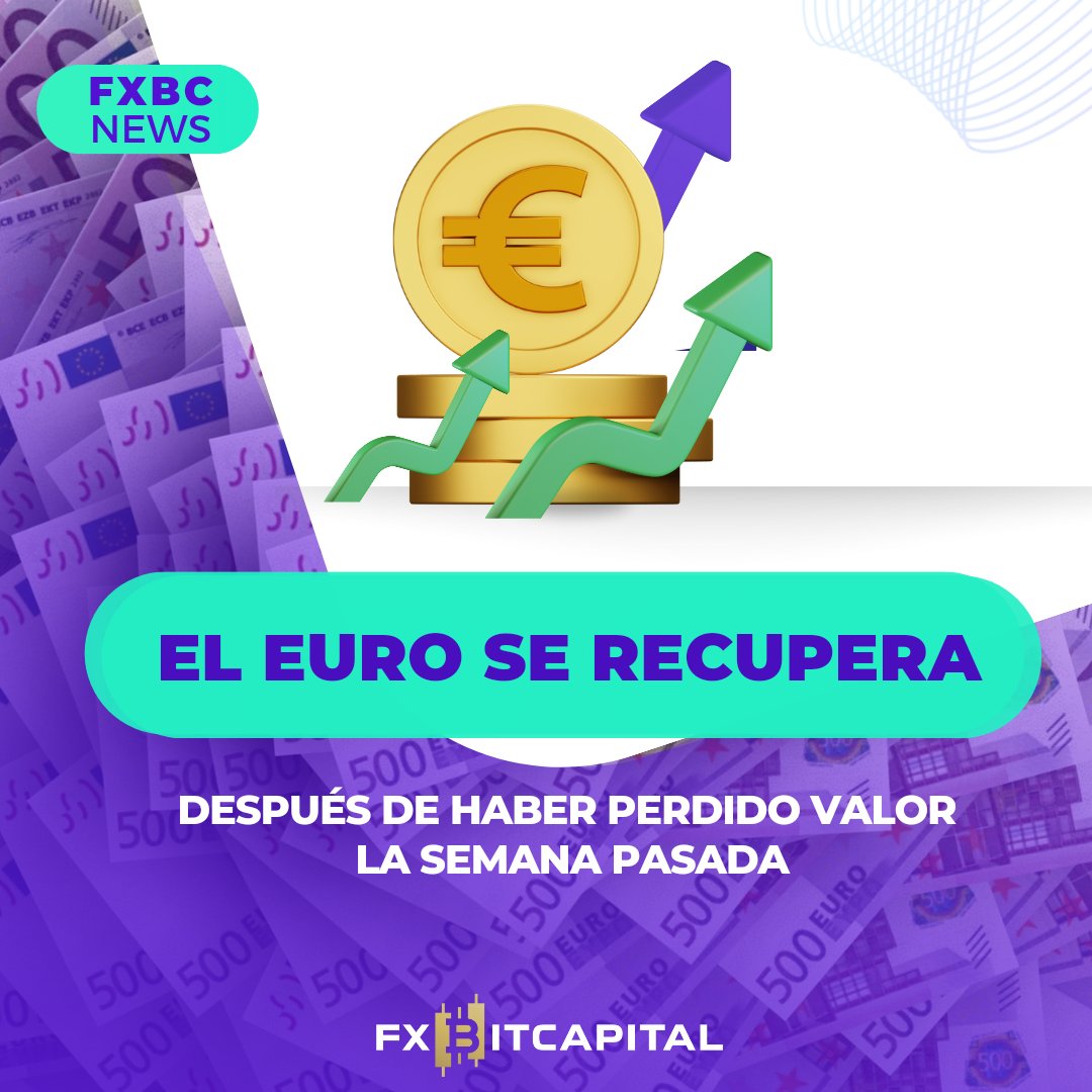 FxbitCapital's tweet photo. El #Euro se apreció hoy y recuperó el nivel de los 1,1050 dólares después de la publicación de datos crecimiento e inflación de la zona del euro, pero después cayó y se mantuvo algo por encima de 1,10 dólares.

#fxbitcapital #forex #forexnews https://t.co/skGPxSnONA