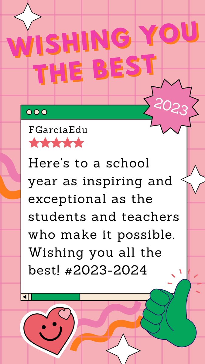 @CISDESLBIL Way to go! Have a fantastic school year! #2023 #NewSchoolYear #BilingualTeam
