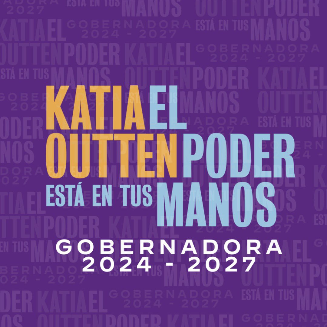 SOY KATIA OUTTEN y estoy convencida que con el poder de Dios y el poder de la gente , podemos transformar nuestra realidad. ¡Vamos a lograrlo! ¡Gracias por su apoyo y confianza en esta campaña! #SanAndres #Providencia #SantaCatalina #ElPoderEstaEnTusManos
