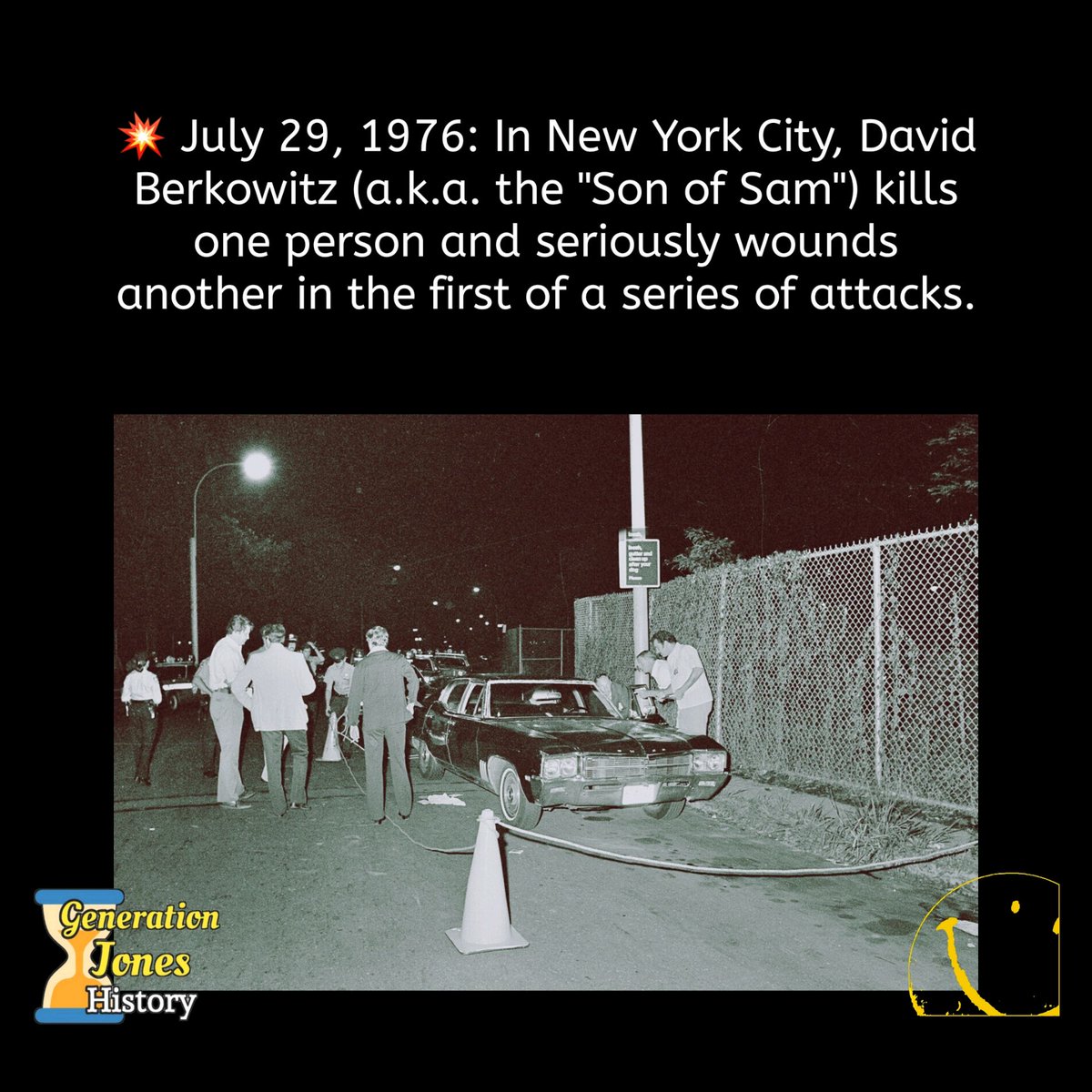 💥 July 29, 1976:
#serialkillers #crime #sonofsam #davidberkowitz #newyorkcity #history #ushistory #1970s #generationjones #generationx #babyboom