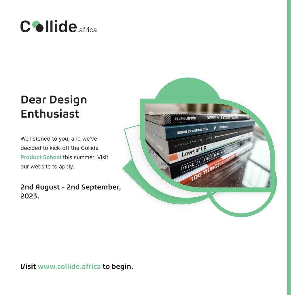 collide_africa's tweet photo. Dear Designer.  🤍 https://t.co/62ijRzbs4x