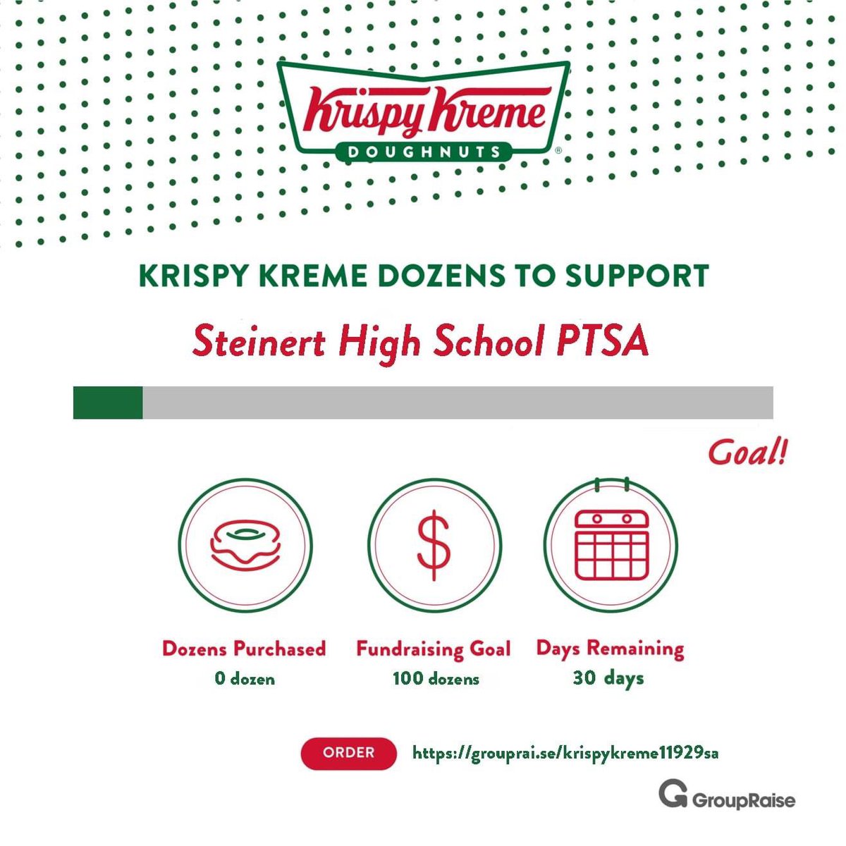 Who doesn't love Krispy Kreme Donuts?  Support Steinert PTSA and get some delicious donuts through our digital dozens fundraiser.   What does digital dozens mean?  You can purchase from the link listed on the flyer.   You then can redeem at any participating Krispy Kreme shop.
