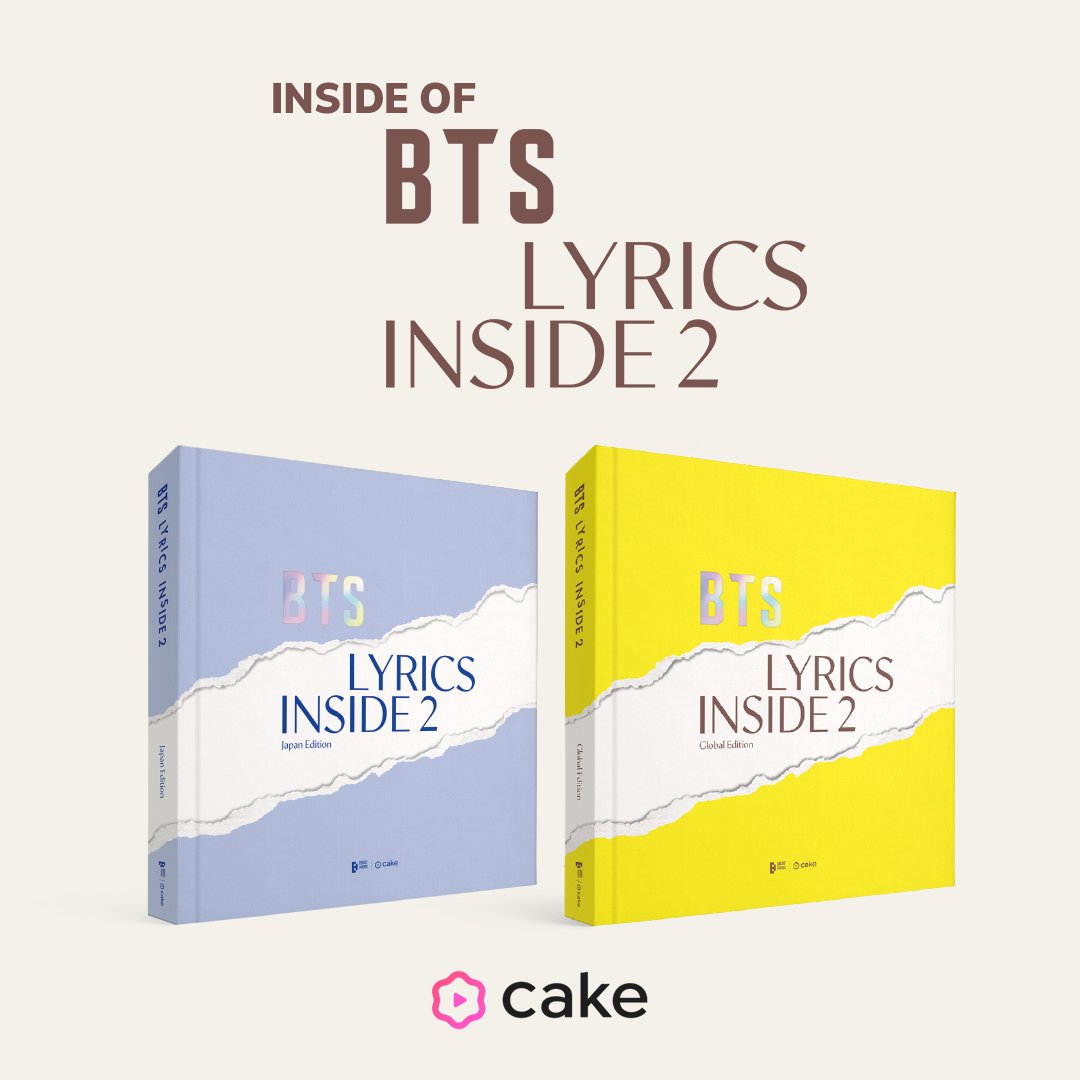 BTS LYRICS INSIDE JAPAN EDITION  BTS LYRICS INSIDE (JAPAN EDITION) 初回特典付き