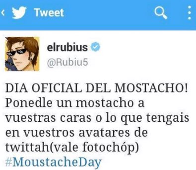 ratonvacilonn's tweet photo. en mis tiempos el 1 de agosto era el dia del mostacho..pero supongo que llevo demasiados años en internet…………… #moustacheday https://t.co/r7T2Rmqm1X