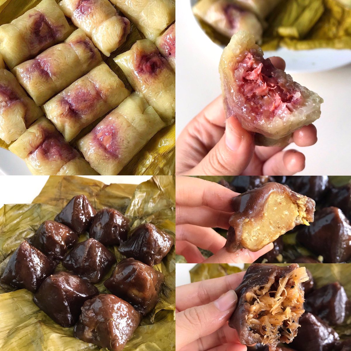 ข้าวต้มมัดร้านนี้โคตรอร่อยอะ เลือกไส้ได้ นี่เลือกไส้กล้วยเน้นๆอย่างฟินอะมึง คนไม่ชอบถั่วดำต้องถูกใจสิ่งนี้ เอาไปเวฟร้อนๆอร่อยมาก ส่วนขนมเทียนอีกร้าน อร่อยเหมือนกัน มี 2 ไส้เป็นไส้เค็ม/หวาน นุ่มนิ่มมากอะ เดอะเบสขนมไทยที่แท้ทรู