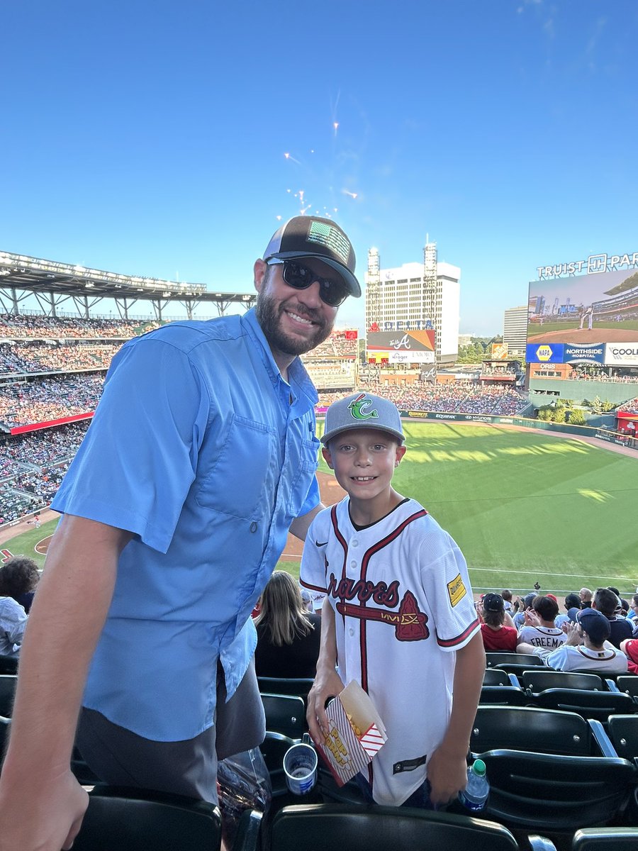 Cardinals Fan marries Cubs Fan and together they have a……Braves fan!??  <a href="/TruistPark/">Truist Park</a> 1st MLB game!!