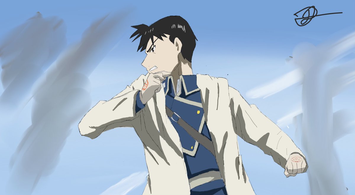 PlataneAugustin's tweet photo. My drawing of Roy Mustang from Fullmetal Alchemist Brotherhood by Hiromu Arakawa
#RoyMustang
#FMA #FullmetalAlchemist #FMABrotherhood https://t.co/cbhCKy6nyM