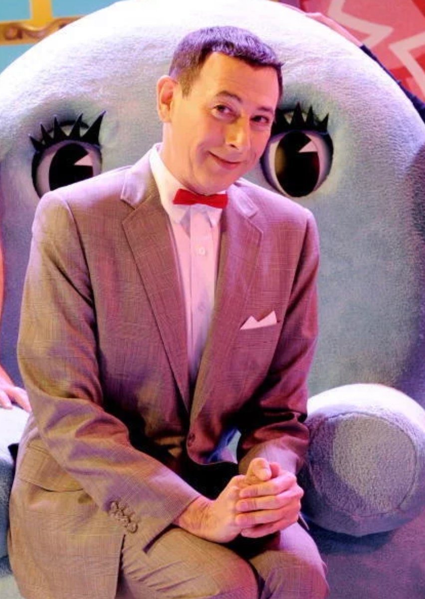 PaulStanleyLive's tweet photo. So sad to hear of the passing of Paul Reubens. As Pee Wee Herman he tapped into the quirky and nerdy innocence of youth. I saw him at a comedy club in NYC in 1981 and along with everyone there, was transported back to that purity of childhood. Magic. https://t.co/E4TlLT6EgP