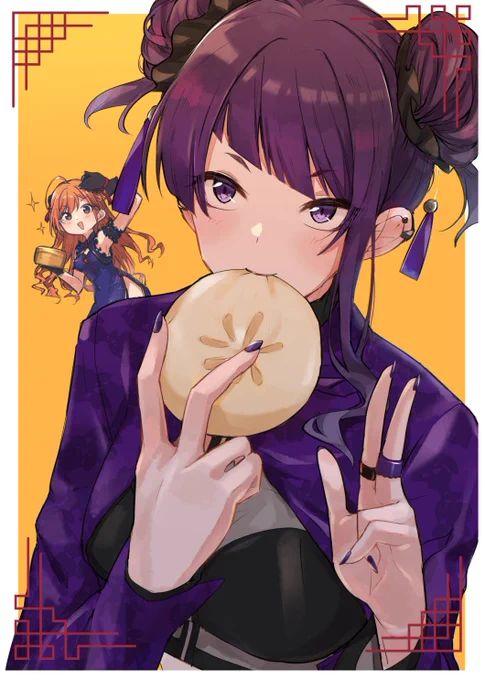 #C102 新刊「The Movie」サンプル…! アンティーカとノクチルのフルカラーイラスト本となってます…!(B5/26p) Webに上げたイラストとシャニ5thライブレポ加筆版を収録してます。  遠方の方や当日会場まで来られない方はぜひご利用ください…!  →
