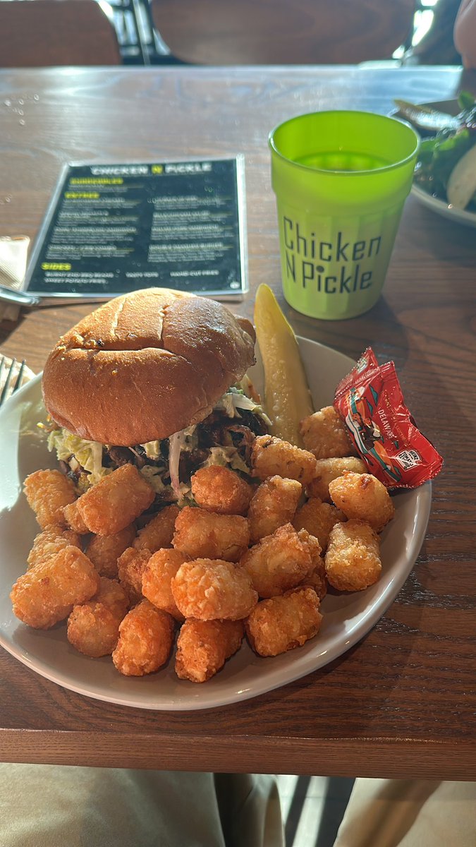bshipler's tweet photo. Trying out a new restaurant tonight. @ChickenNPickle in Glendale, Az.  Highly recommend most of the drinks. The food looks really delicious. https://t.co/dpcQSa78sP